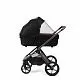Коляска 2в1 Peppy Monaco Thermo Black (рама серо-коричневая)