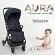 Прогулочная коляска Aura Dark Blue