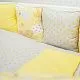 Дизайнерский комплект постельного белья «Желтые облачка»