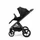 Коляска 2в1 Peppy Soho Black (рама шоколад)