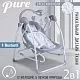 Электрокачели 2в1 Sweet Baby Pure Pinguino Grigio