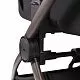 Коляска 2в1 Peppy Soho Black (рама шоколад)