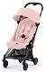 Cybex Coya Matt Black Peach Pink с дождевиком