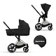 Cybex Priam IV коляска 2 в 1 Deep Black рама gold