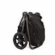 Коляска 2в1 Peppy Soho Black (рама шоколад)