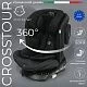 Автокресло группа (0-36) Crosstour 360 SPS Isofix Black