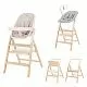 Стульчик для кормления Carrello Ergo, Sugar Beige (Светло-серый)