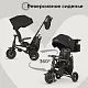Велосипед трехколесный Qplay S702 NOVA DELUXE Black (Lux/Black)