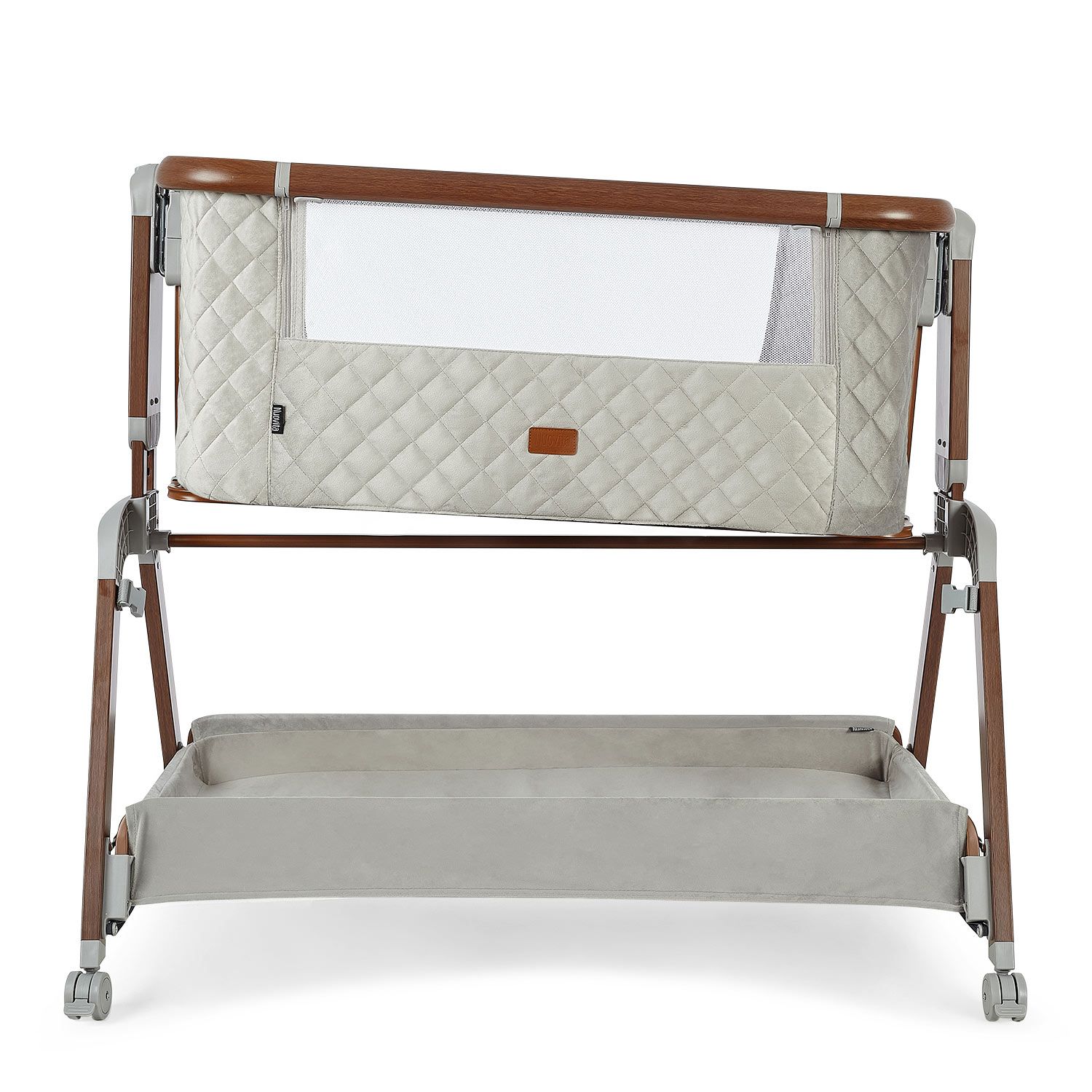 Колыбель Nuovita Accanto Perfetto Grigio