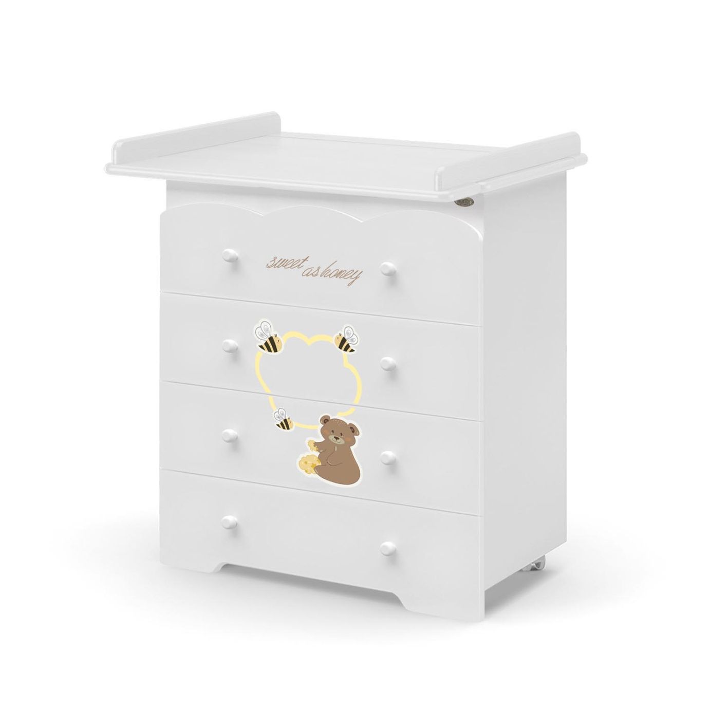 Комод пеленальный NUOVITA STANZIONE HONEY BEAR