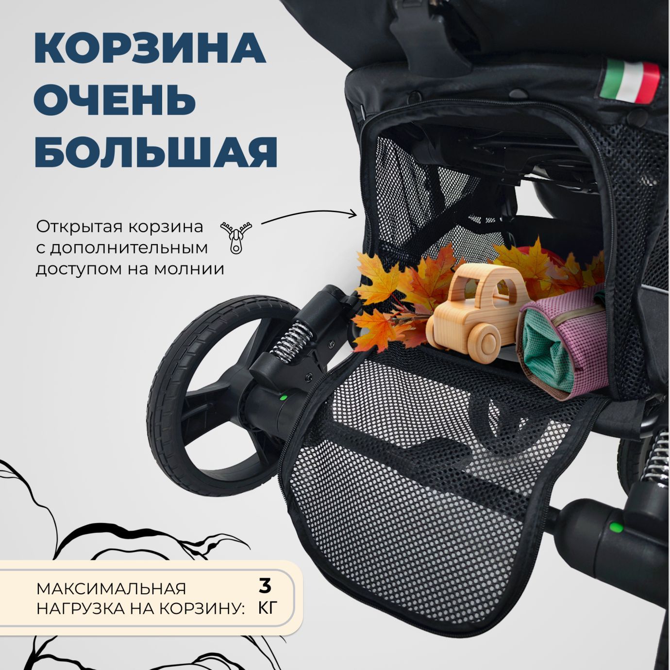 Прогулочная коляска Compatto Blue Neo