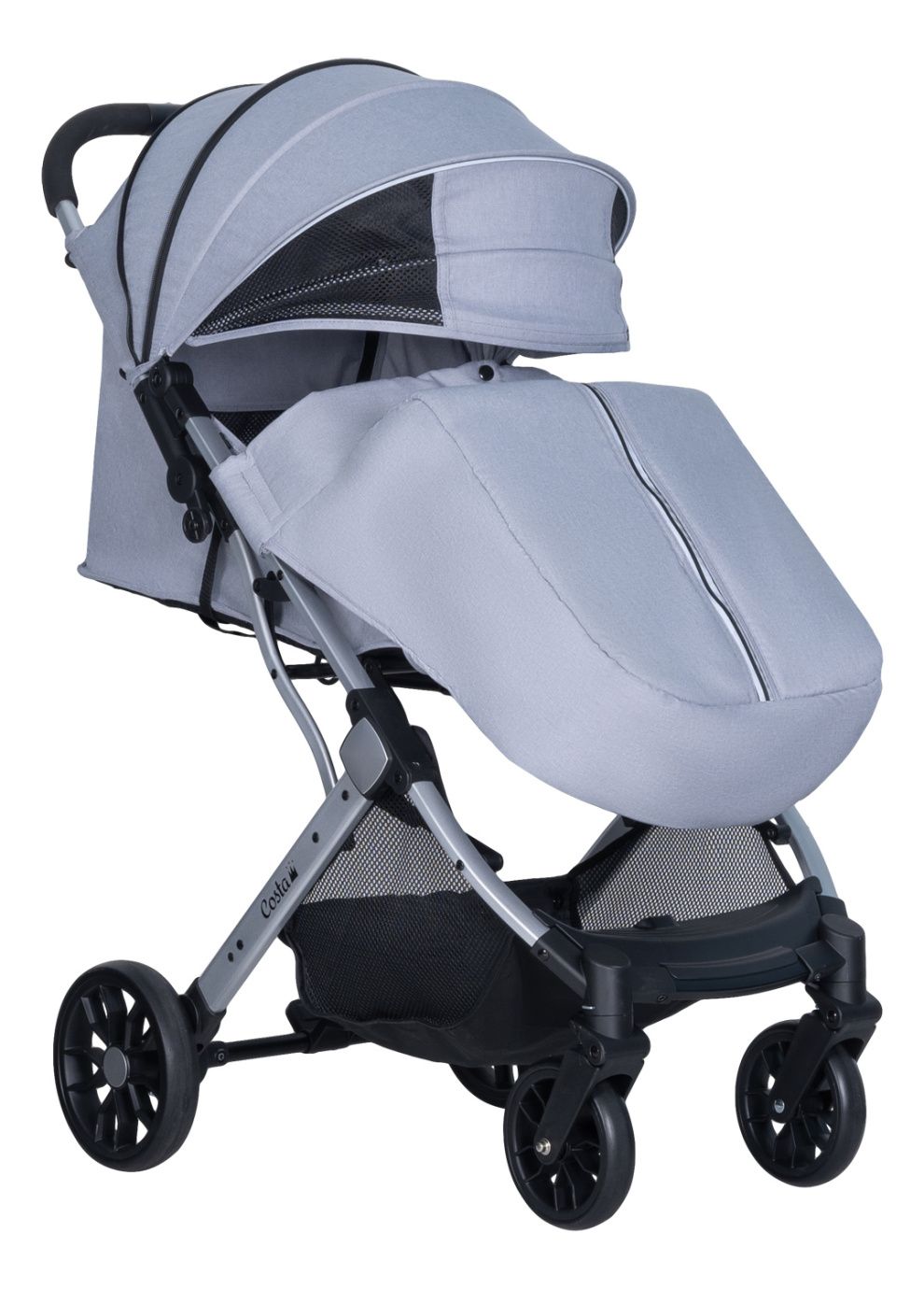 Коляска детская прогулочная COSTA Linda Silver