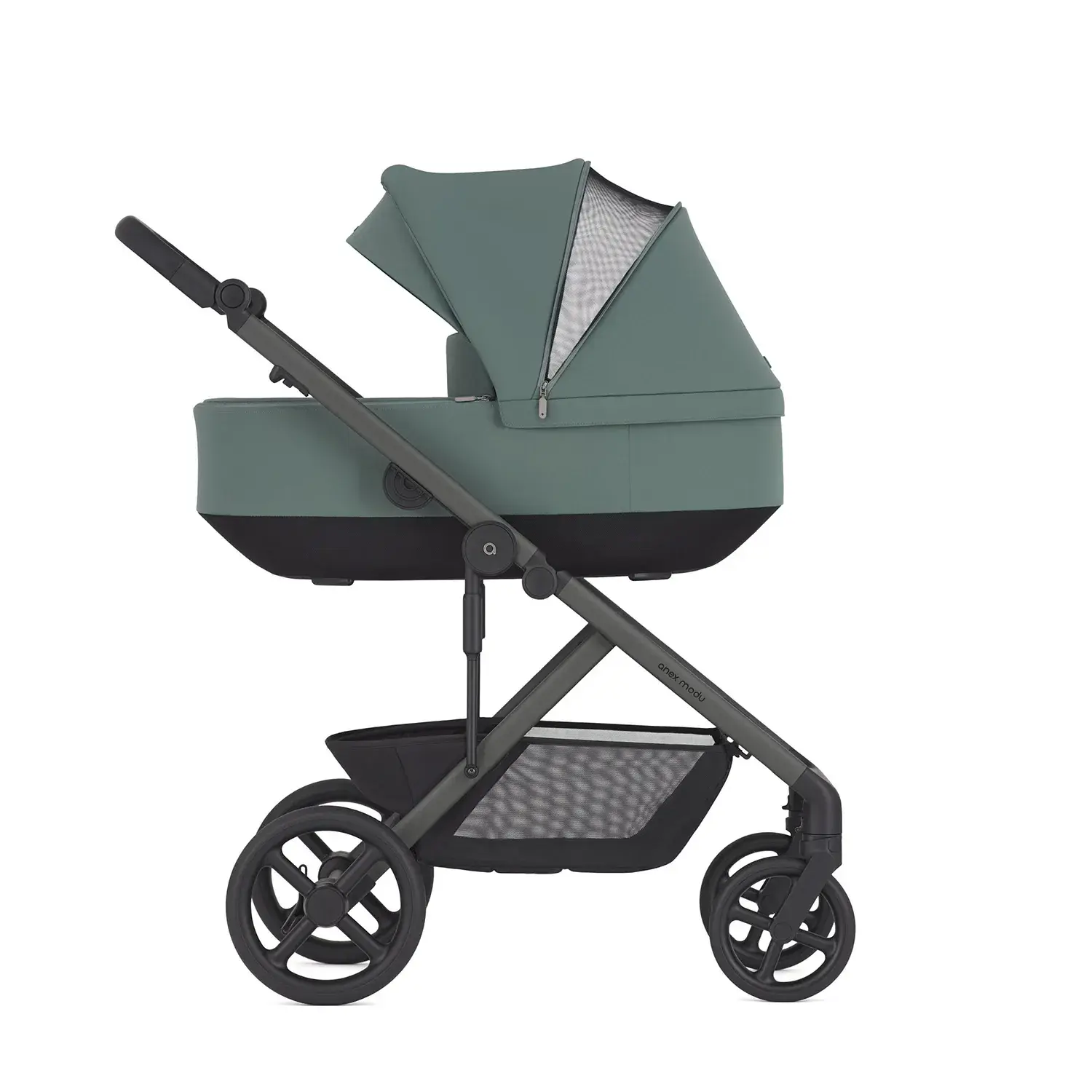 Коляска для двойни 2 в 1 Anex Modu Greeny