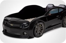 Кровать машина объемная (3d) EVO "Camaro" черная
