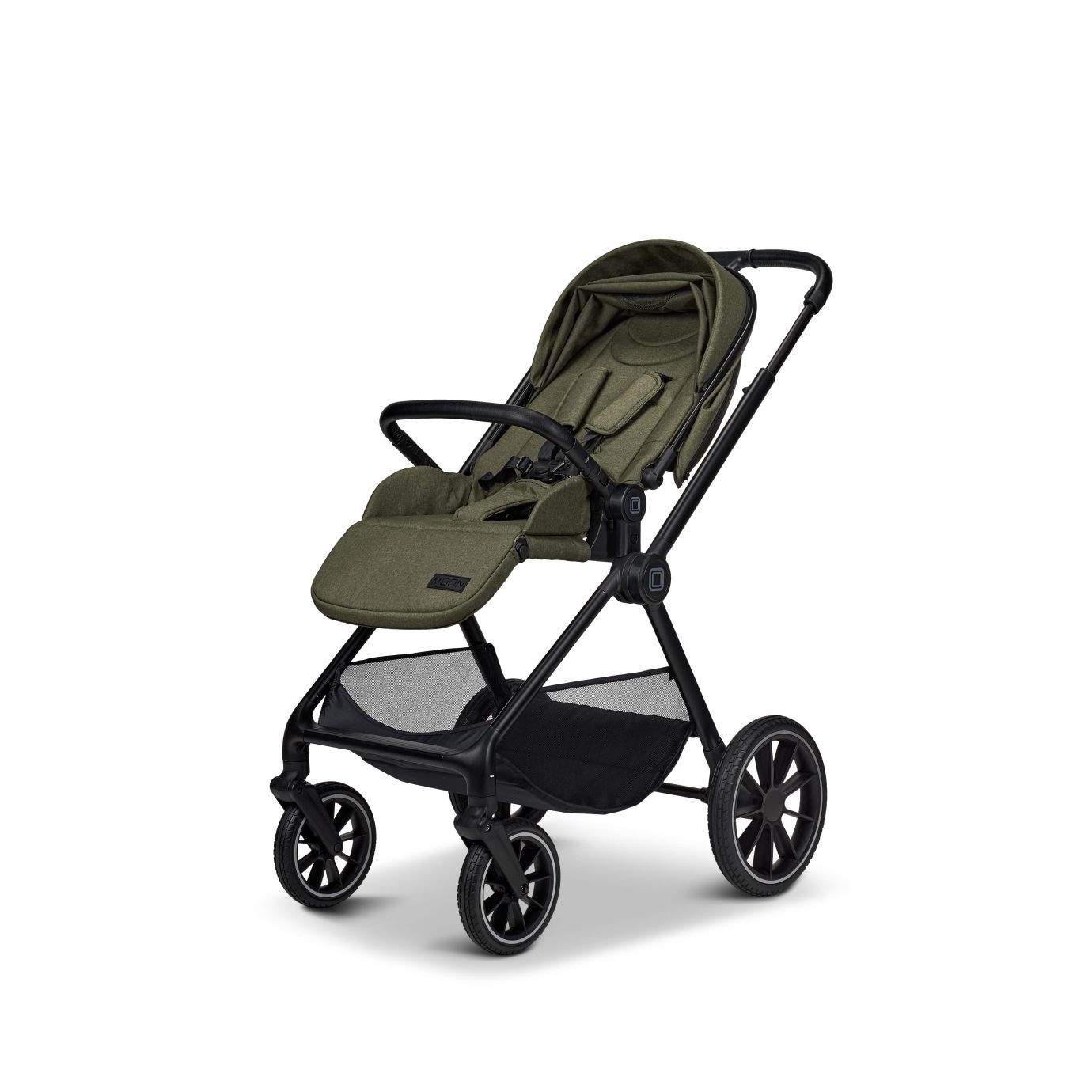 Коляска детская 2в1 Clicc moss/melange 2025