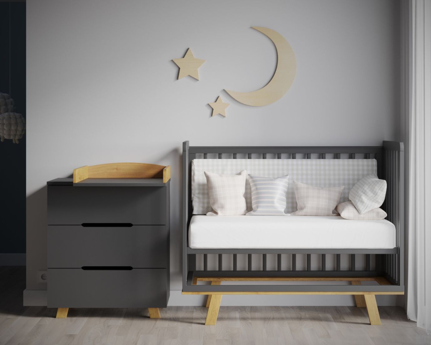 Кроватка Anniken c маятником