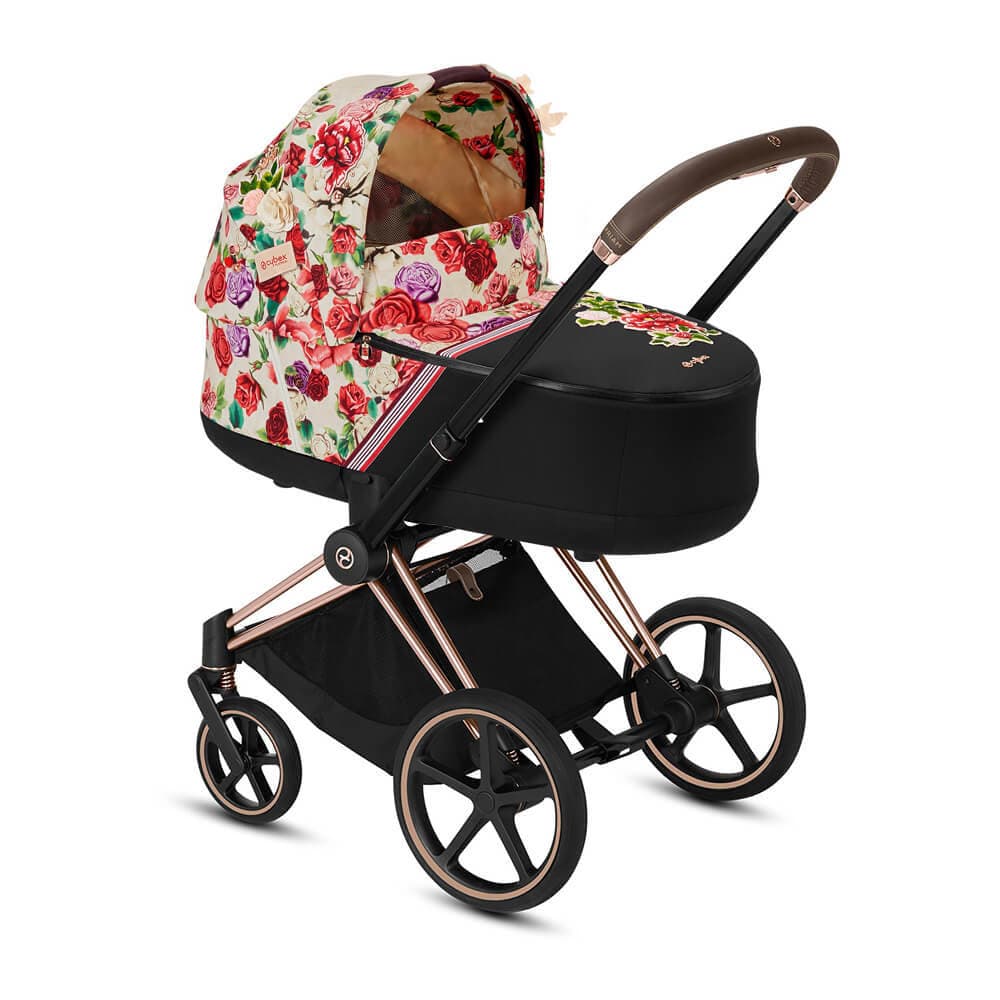 Детская коляска Cybex Priam III 2 в 1 FE Spring Blossom light