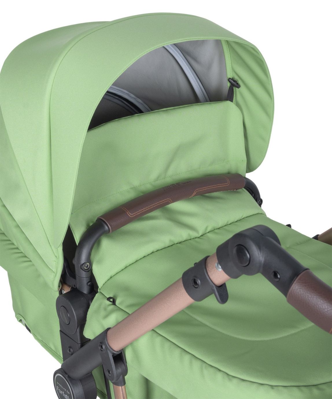 Коляска трансформер Aimile Original New Gold Базилик