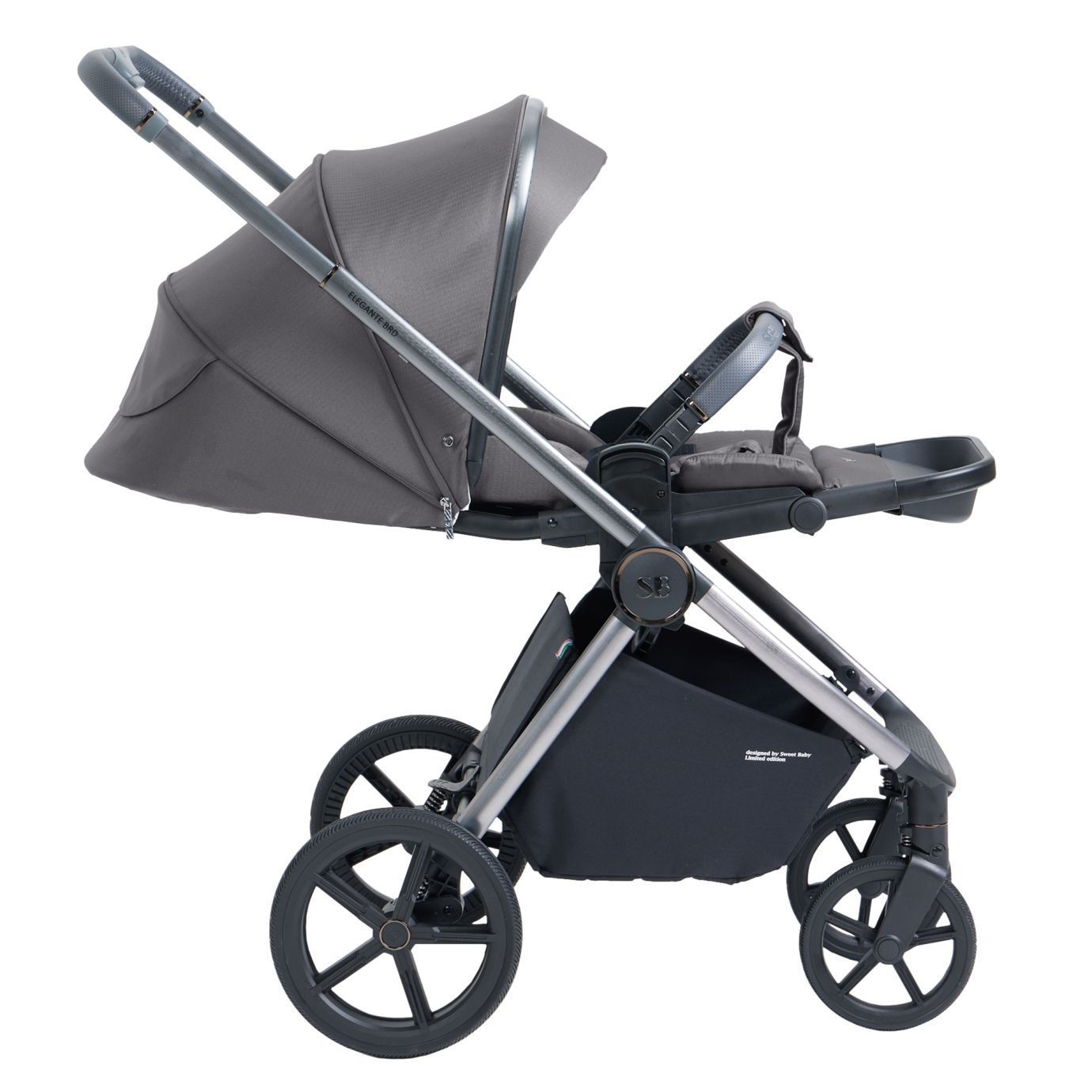 Прогулочная коляска Elegante BRD Grey