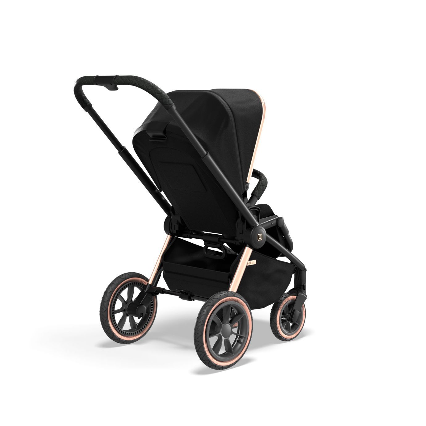 Коляска 2в1 Moon Resea S Rosegold