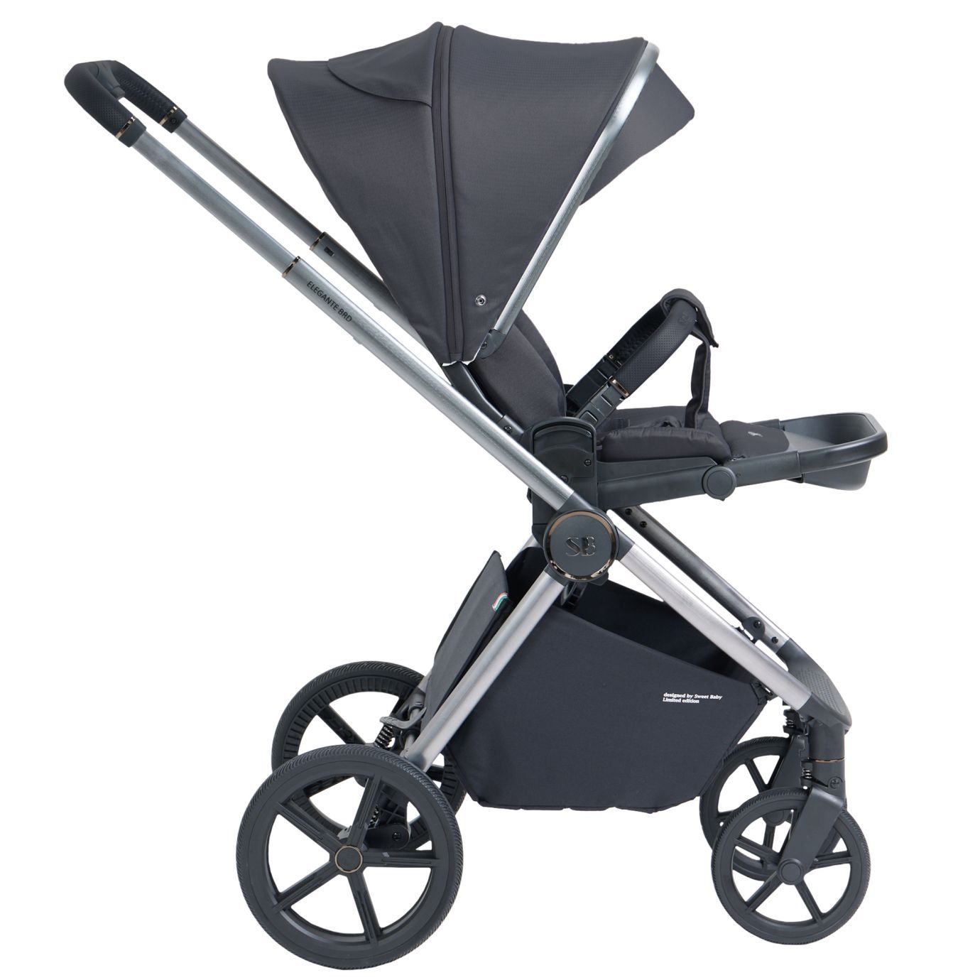 Прогулочная коляска Elegante BRD Black