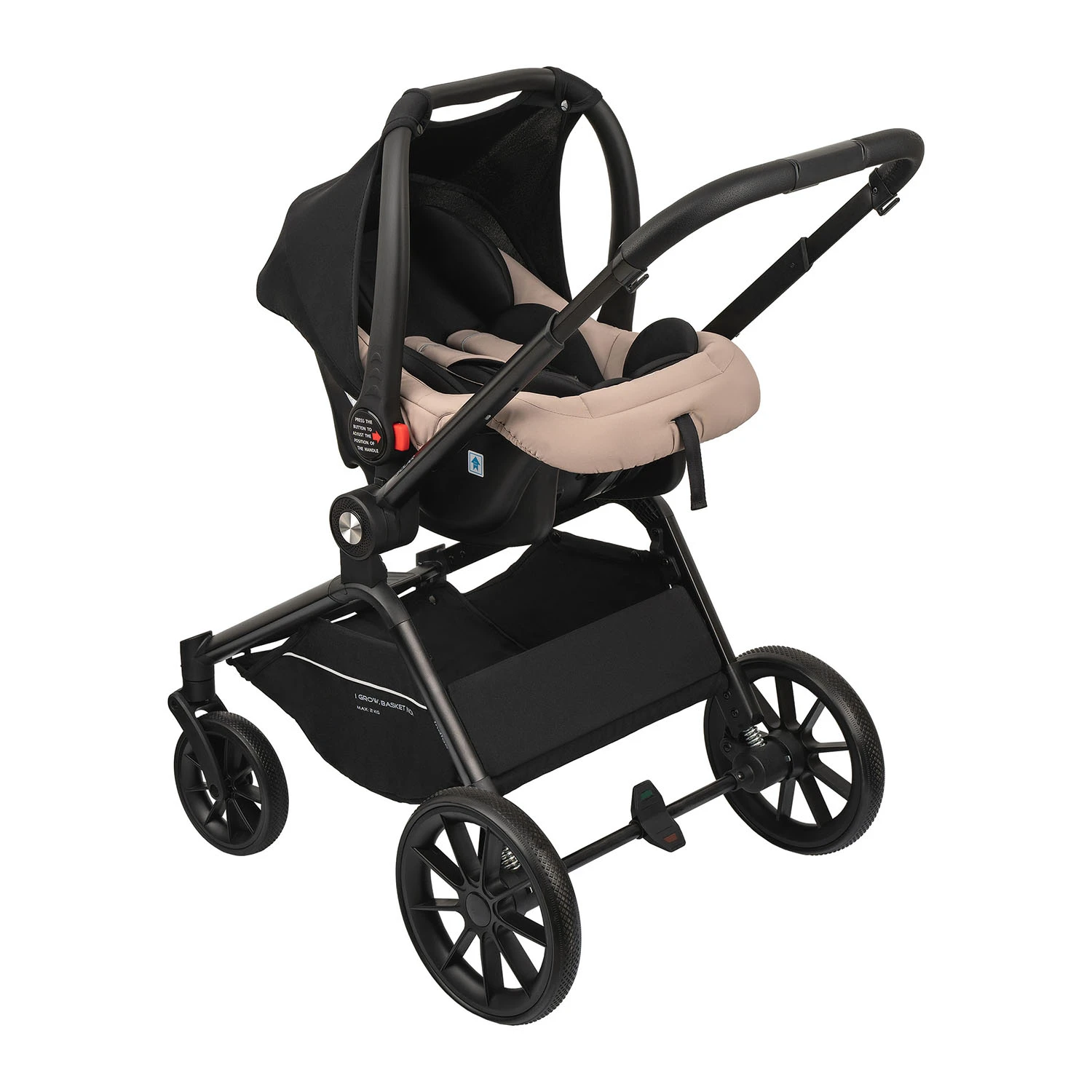 Коляска 3в1 Indigo SOLAR