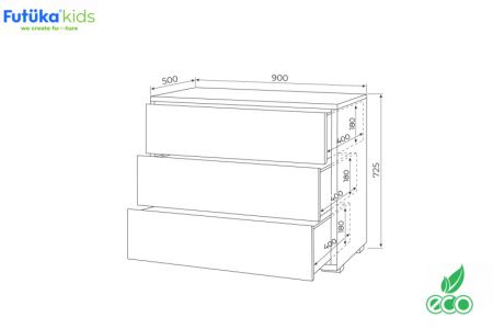 Комод Tetriх 13