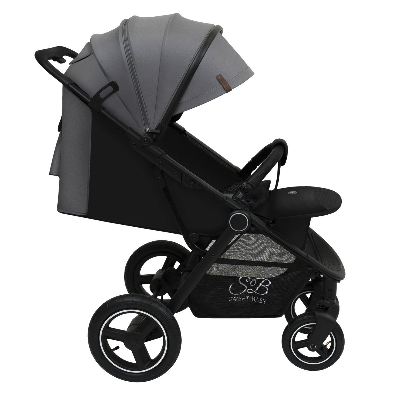 Прогулочная коляска Suburban Compatto Gray (Air)