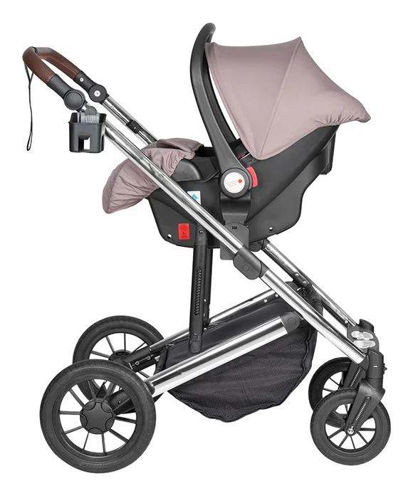 Коляска модульная 3в1 Sola Trio Comfort серый