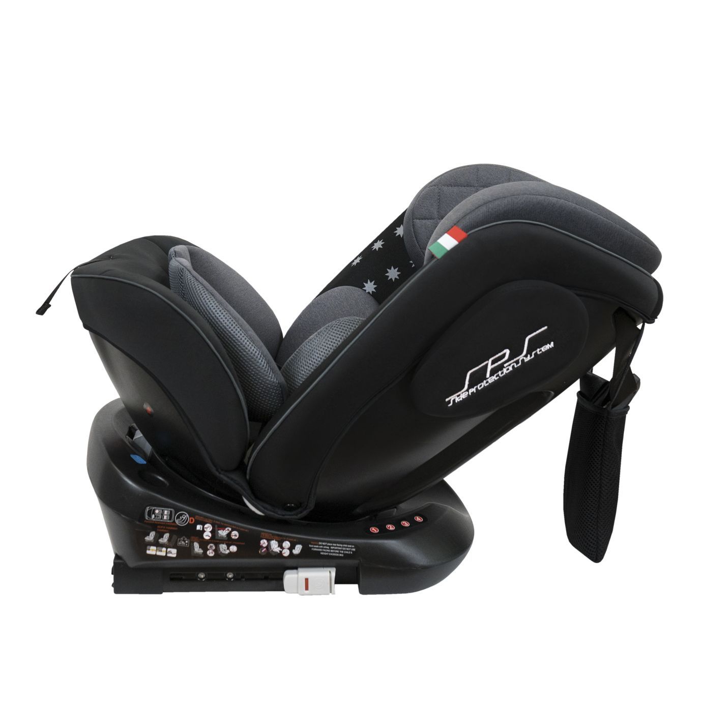 Автокресло группа (0-36) Crosstour 360 SPS Isofix Grey/Black