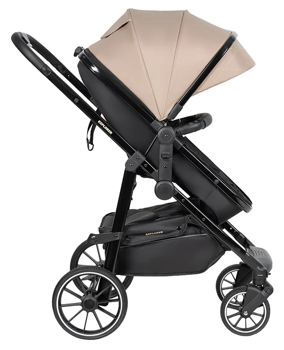 Коляска трансформер EXPLORER бежевый