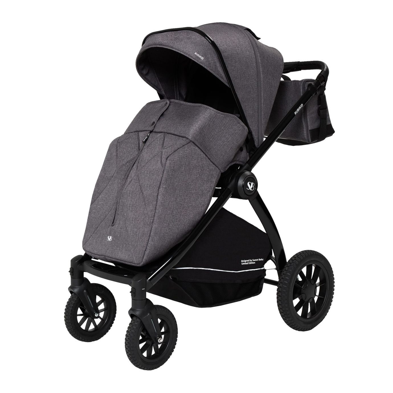 Коляска Sweet Baby Rubikid Grey