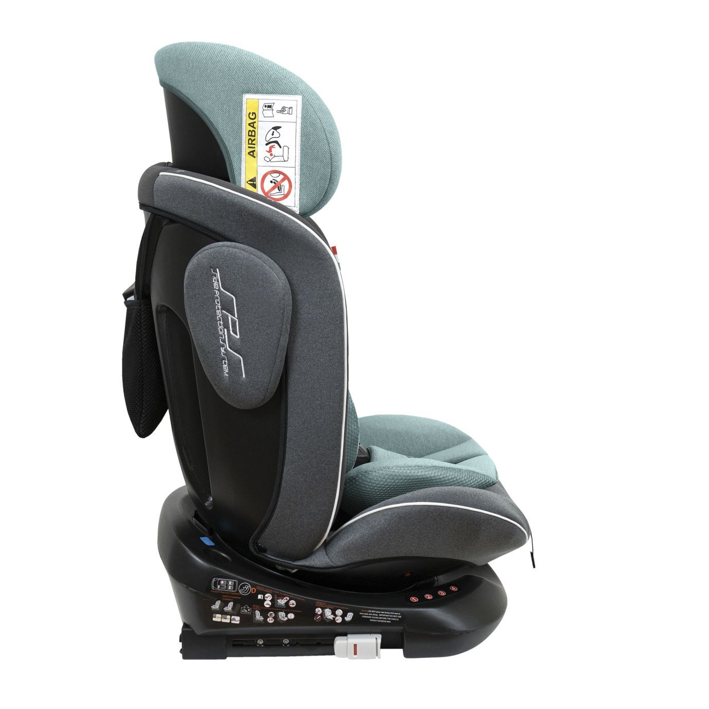 Автокресло группа (0-36) Crosstour 360 SPS Isofix Grey/Turquoise