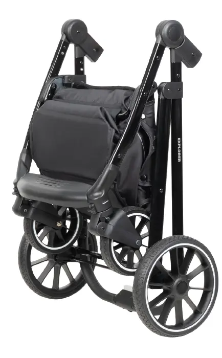 Коляска трансформер EXPLORER серый