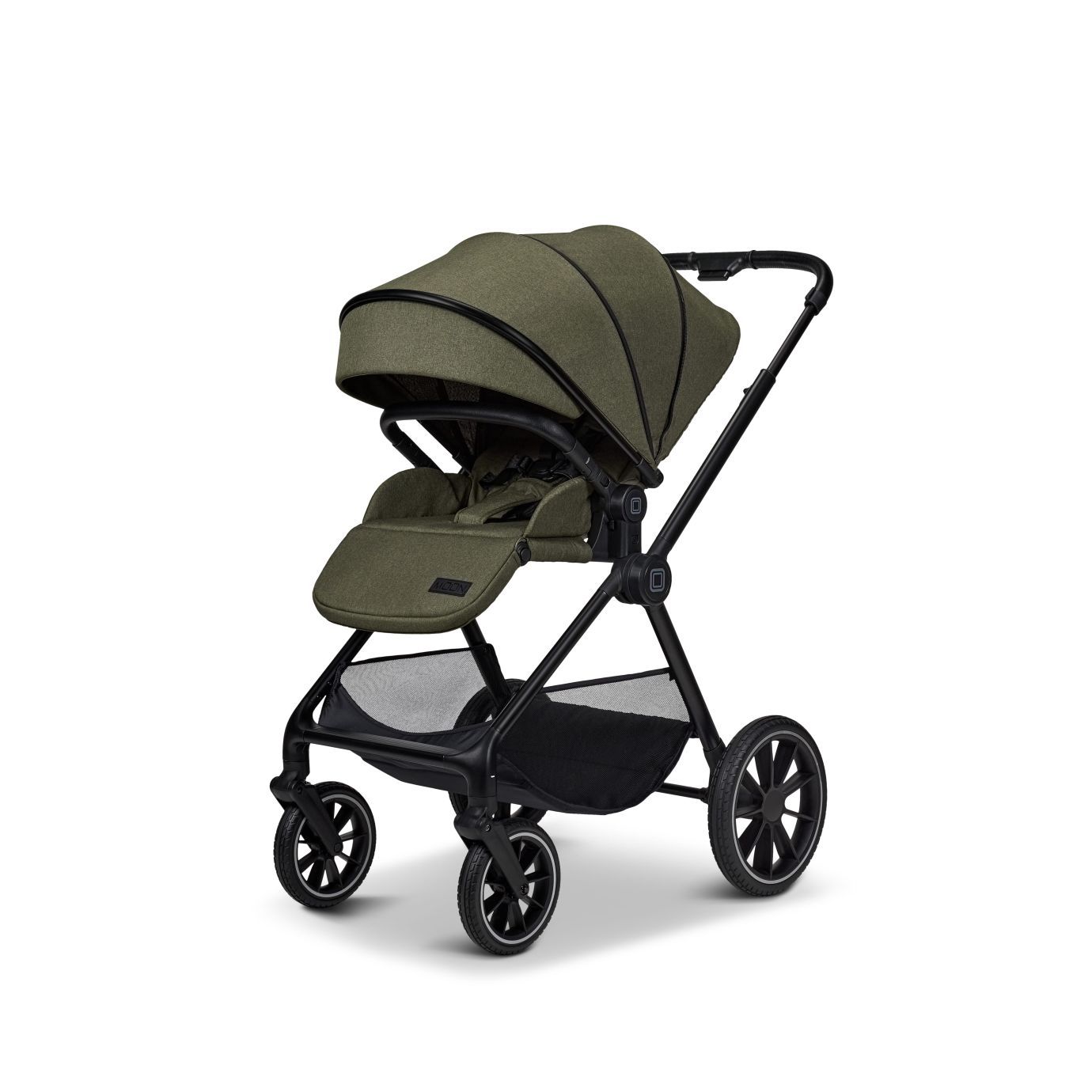 Коляска детская 2в1 Clicc moss/melange 2025