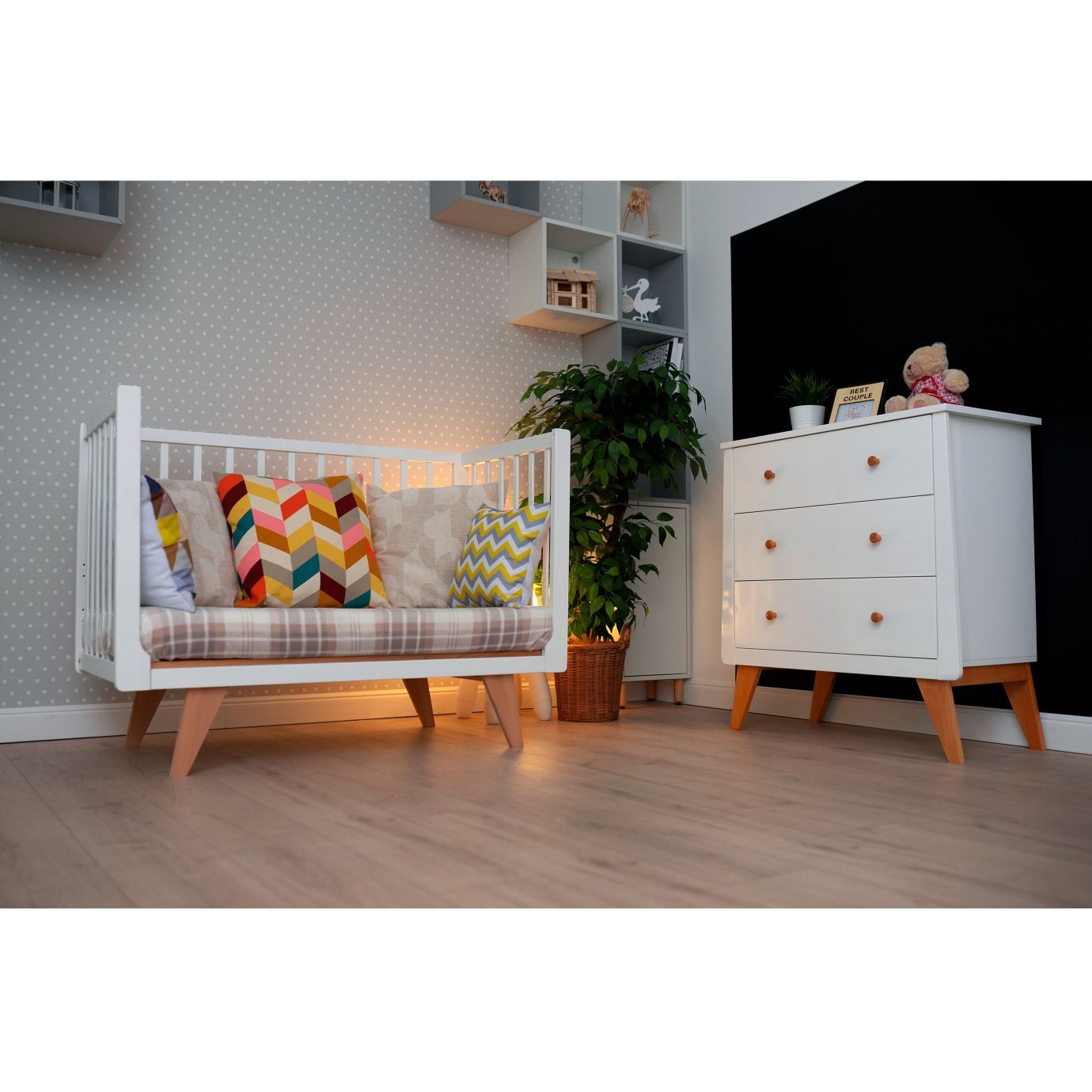 Кроватка детская NUOVITA STANZIONE INIZIO SWING