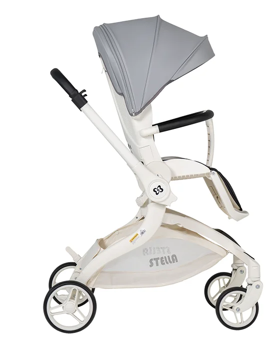 Коляска детская Stella уникальный серый