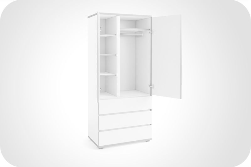 Шкаф Q-bix 33 без принта