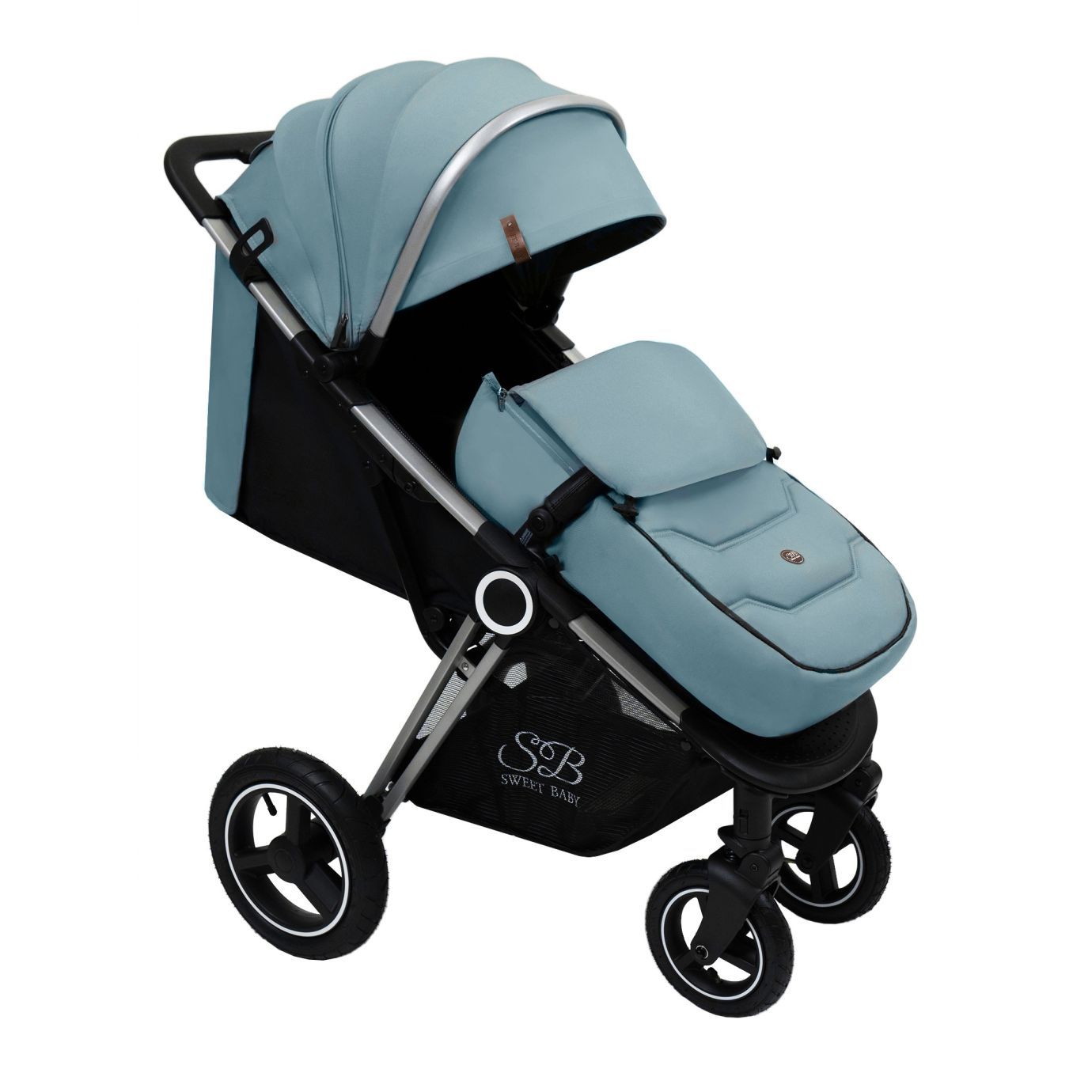 Прогулочная коляска Suburban Compatto Light Green (Air)