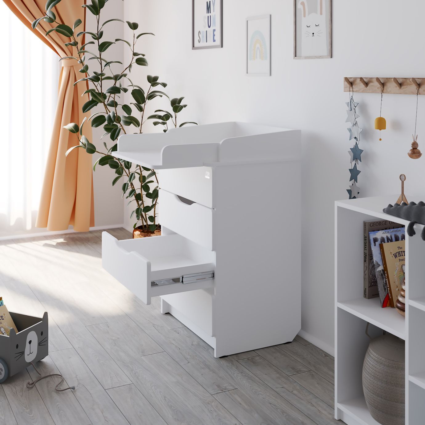 Комод Bravo Белый аляска