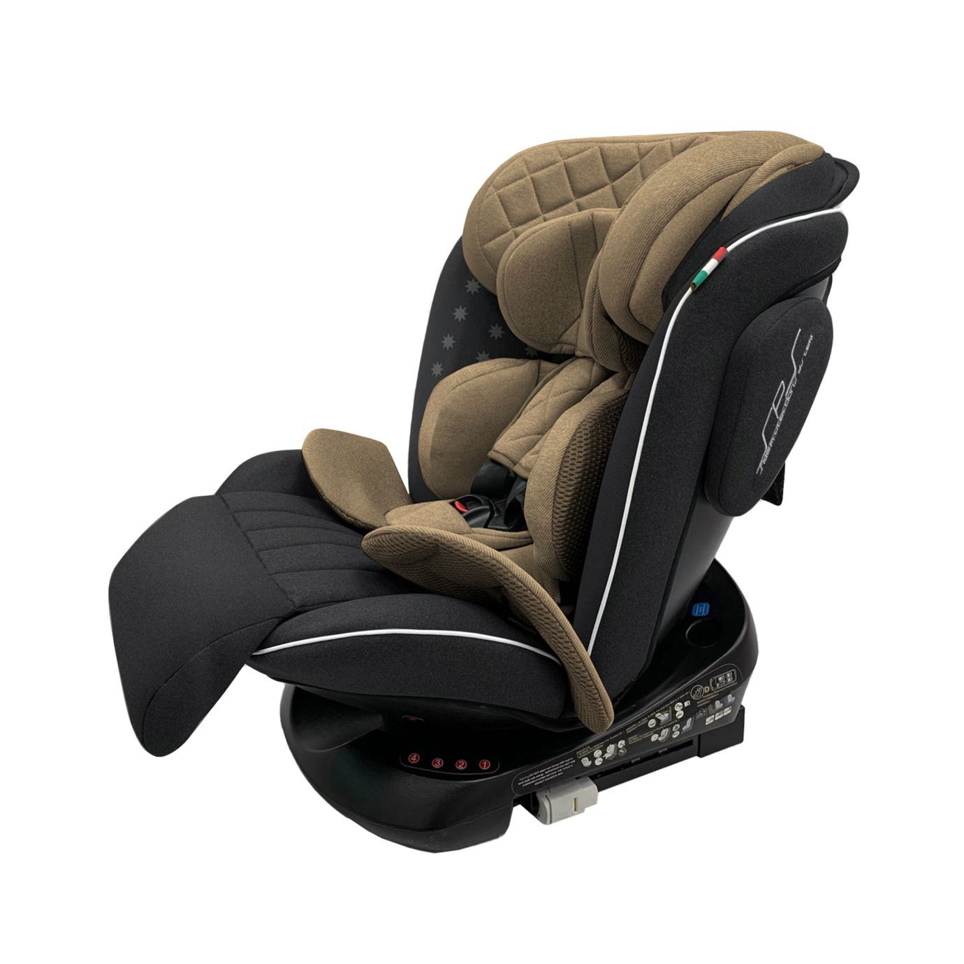 Автокресло группа 0123 (0-36) Fortuna 360 SPS Isofix Beige