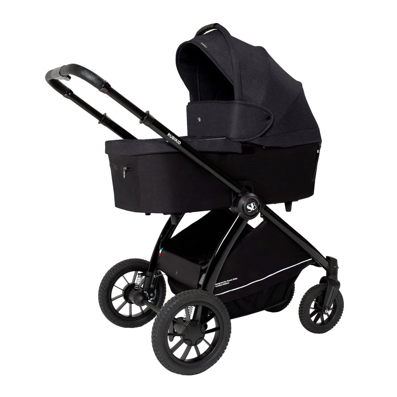 Коляска Sweet Baby Rubikid Black
