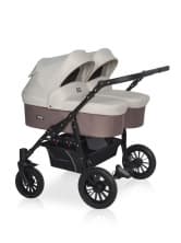Коляска для двойни 2 в 1 Riko Basic Saxo