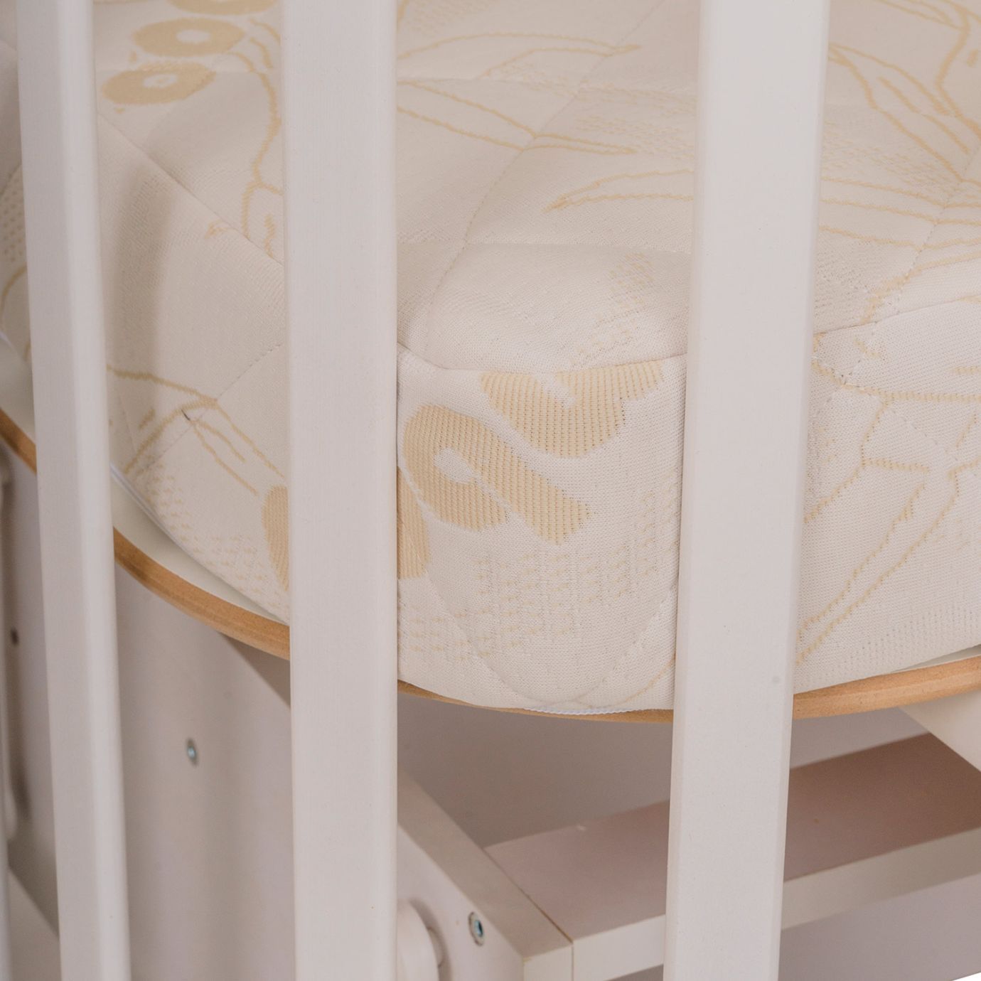 Матрас Indigo GREEN LINE 70*100 стеганый трикотаж белый