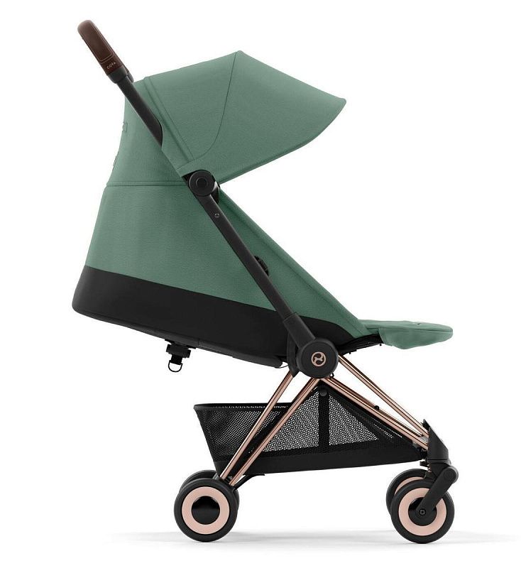 Coya Rosegold Leaf Green с дождевиком