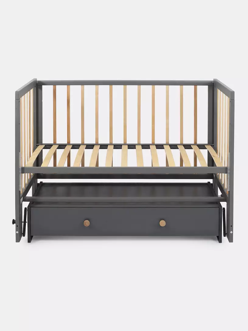 Кроватка Rant Indy Box MOON GREY