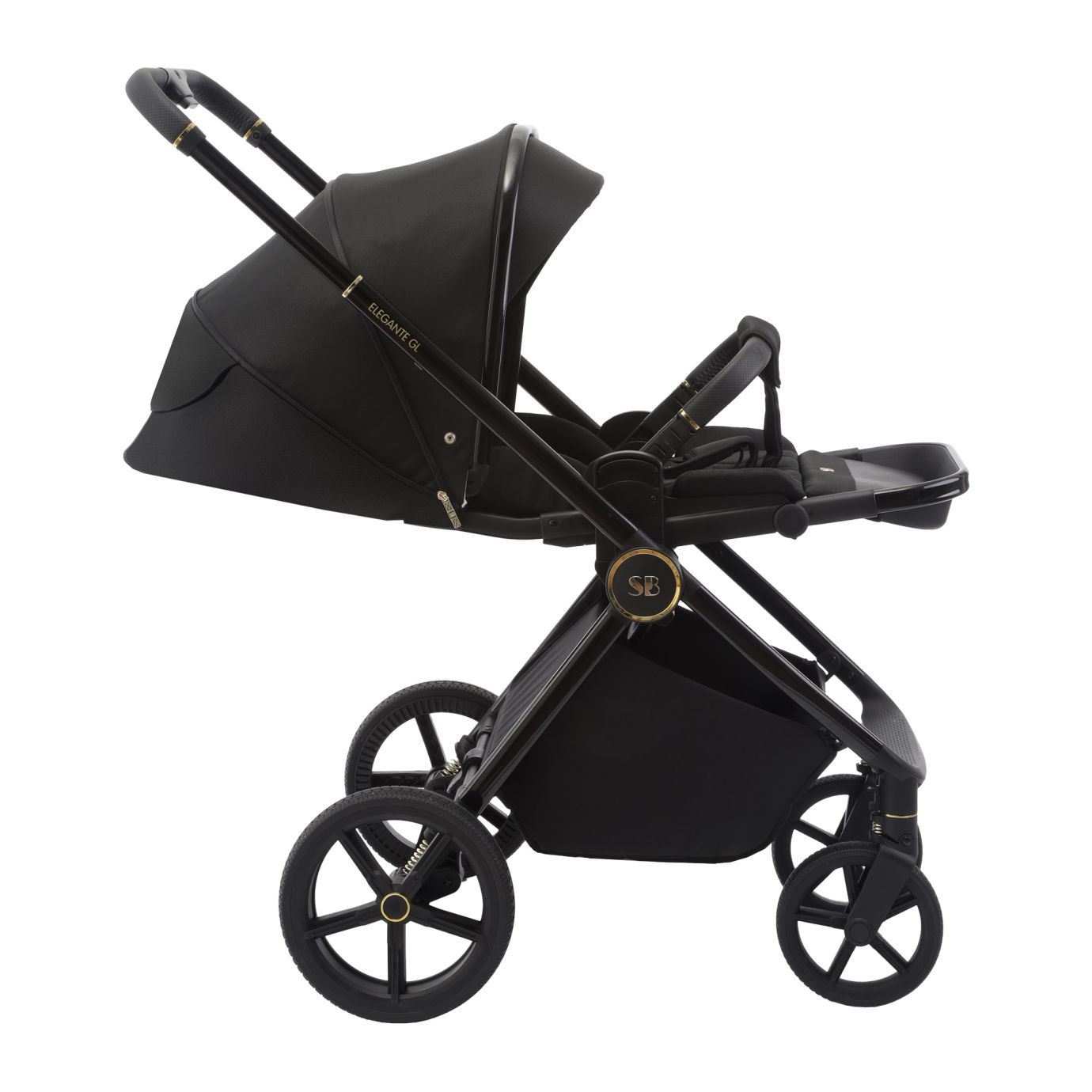 Прогулочная коляска Elegante GL Black
