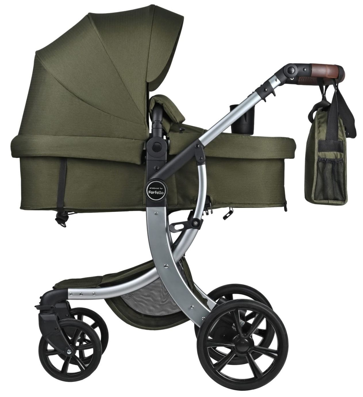 Коляска трансформер Aimile Original New Silver