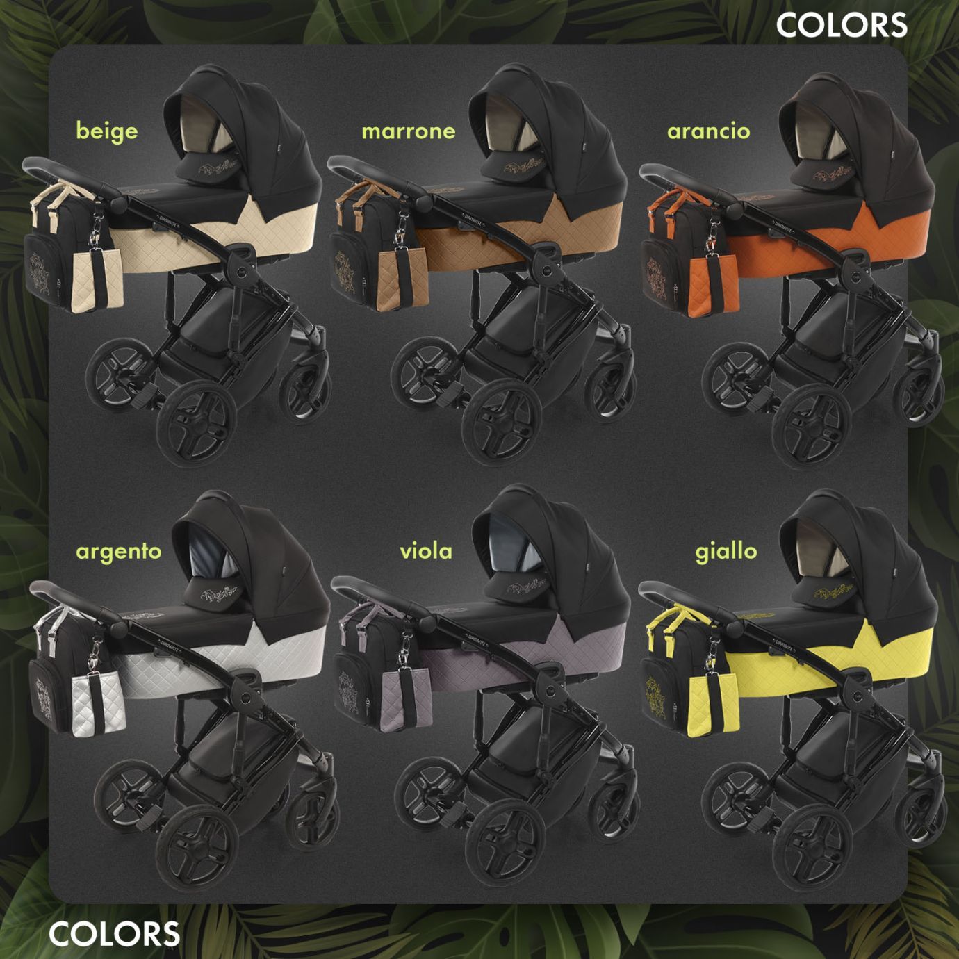 Детская коляска NUOVITA DIAMANTE