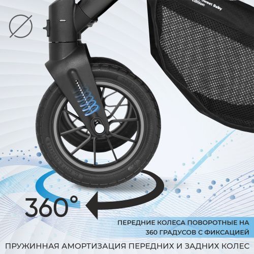 Коляска-трансформер Amare GL Olive